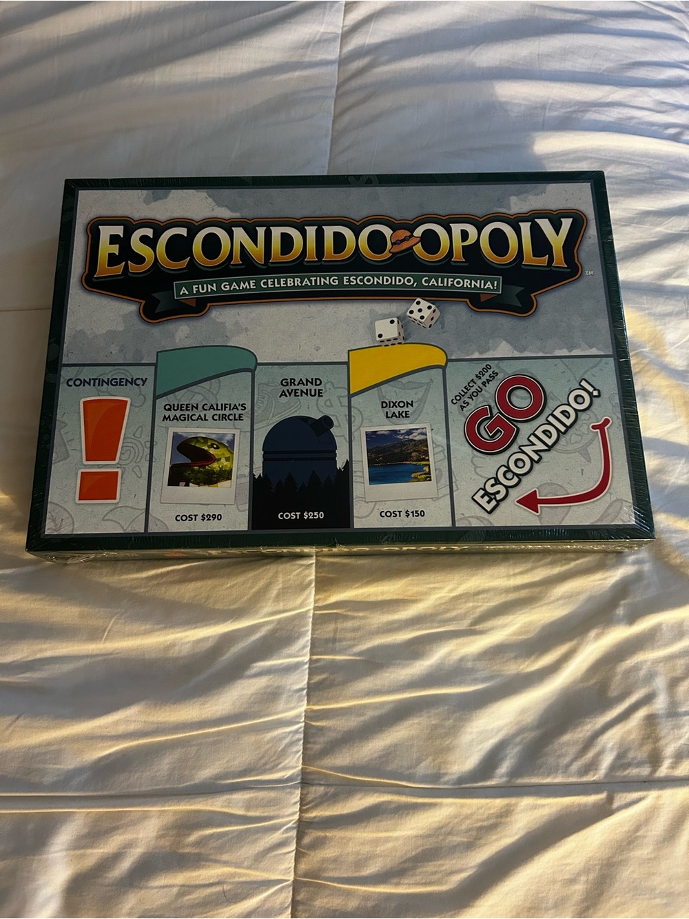 Escondido-Opoly Rare Sealed California Board Game